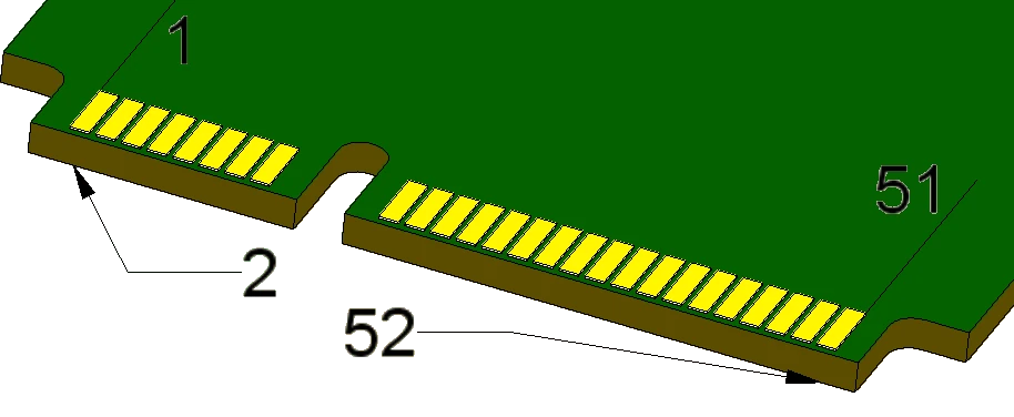 mSATA数据接口定义